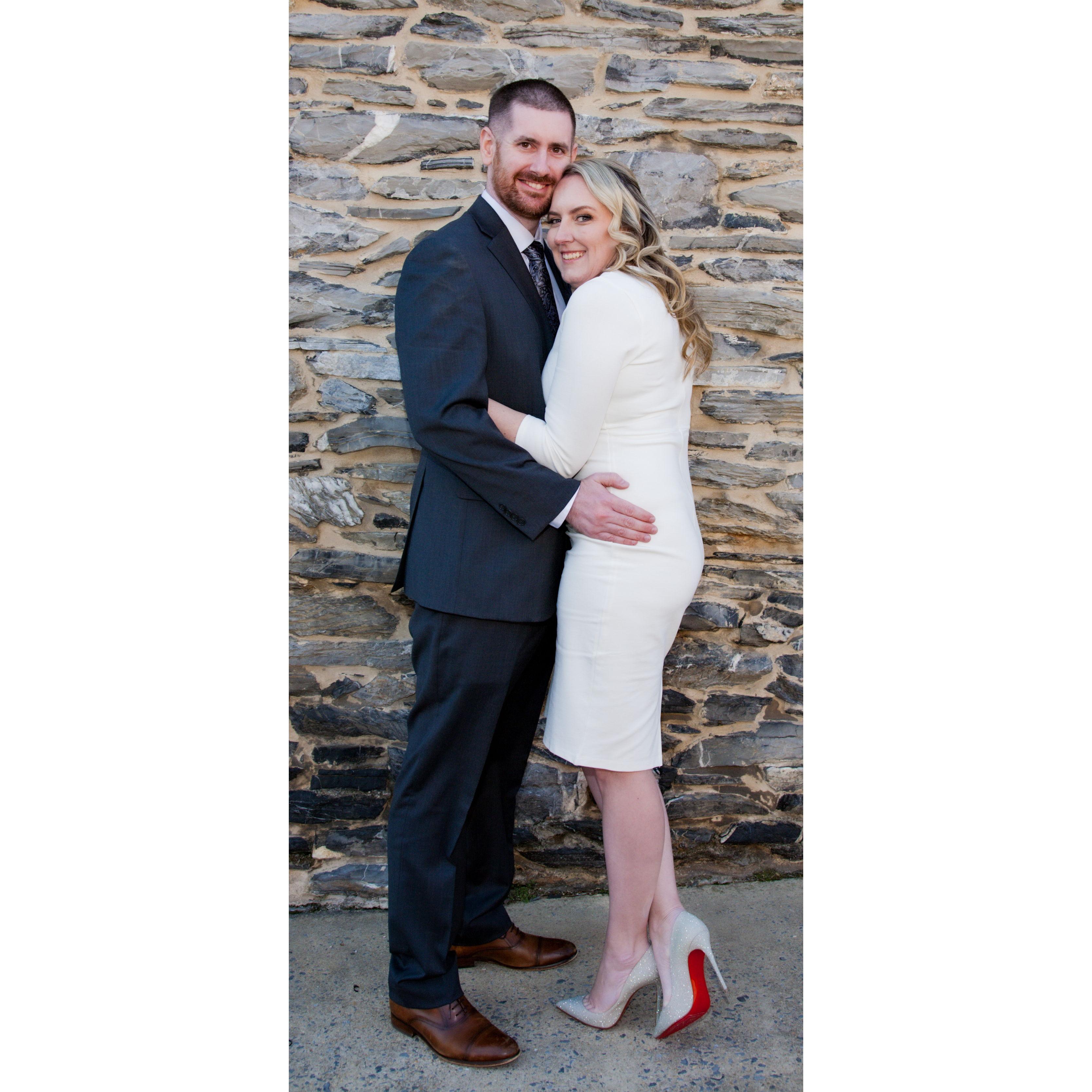 One of our favorites from our engagement photos (February 2024)