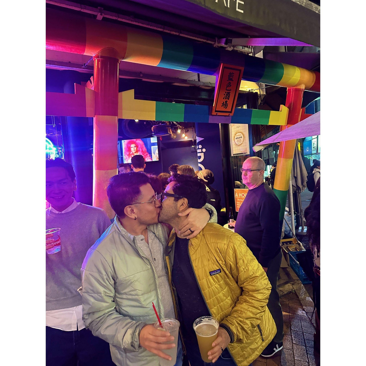 Celebrating our engagement in Tokyo