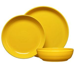 Coupe Bowl 3-Piece Place Setting - Daffodil