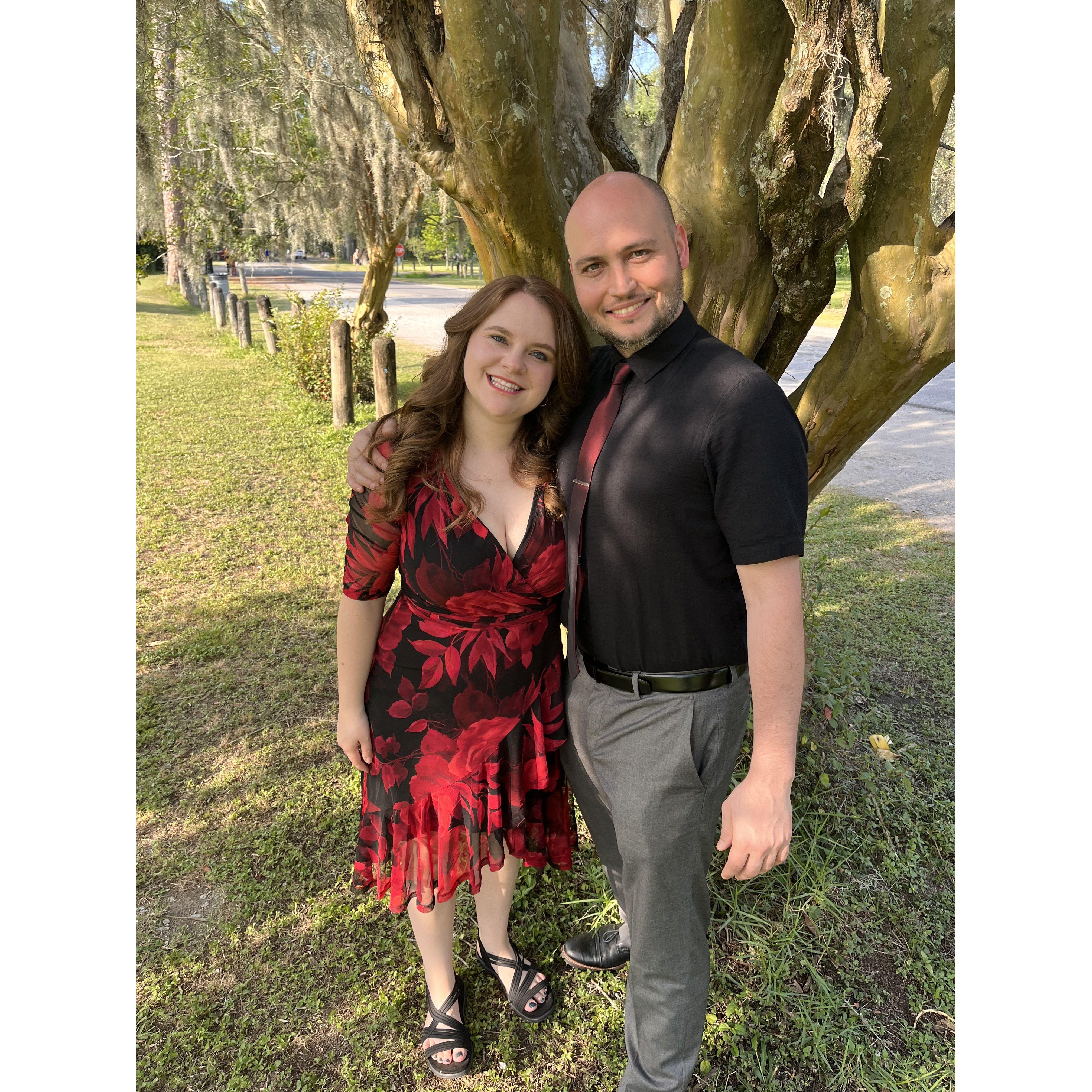 In NOLA for Wade and Miki's wedding!