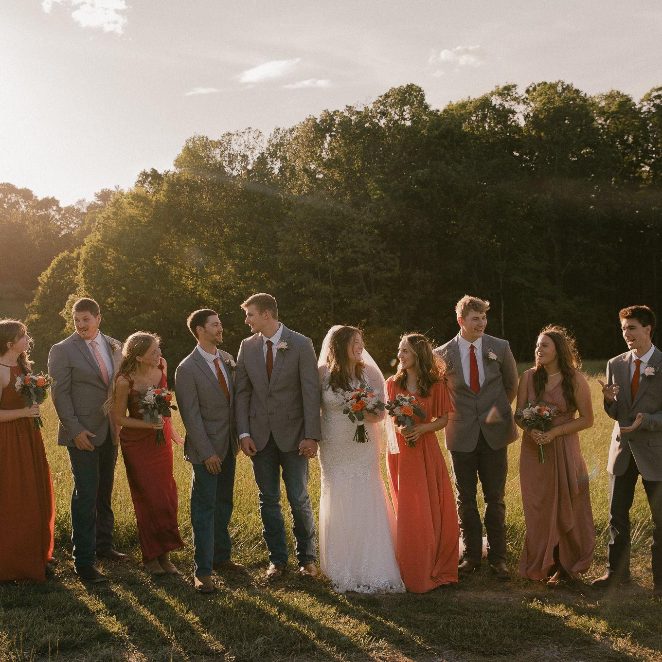 "Groomsman steals maid of honor" would be the title of our relationship.