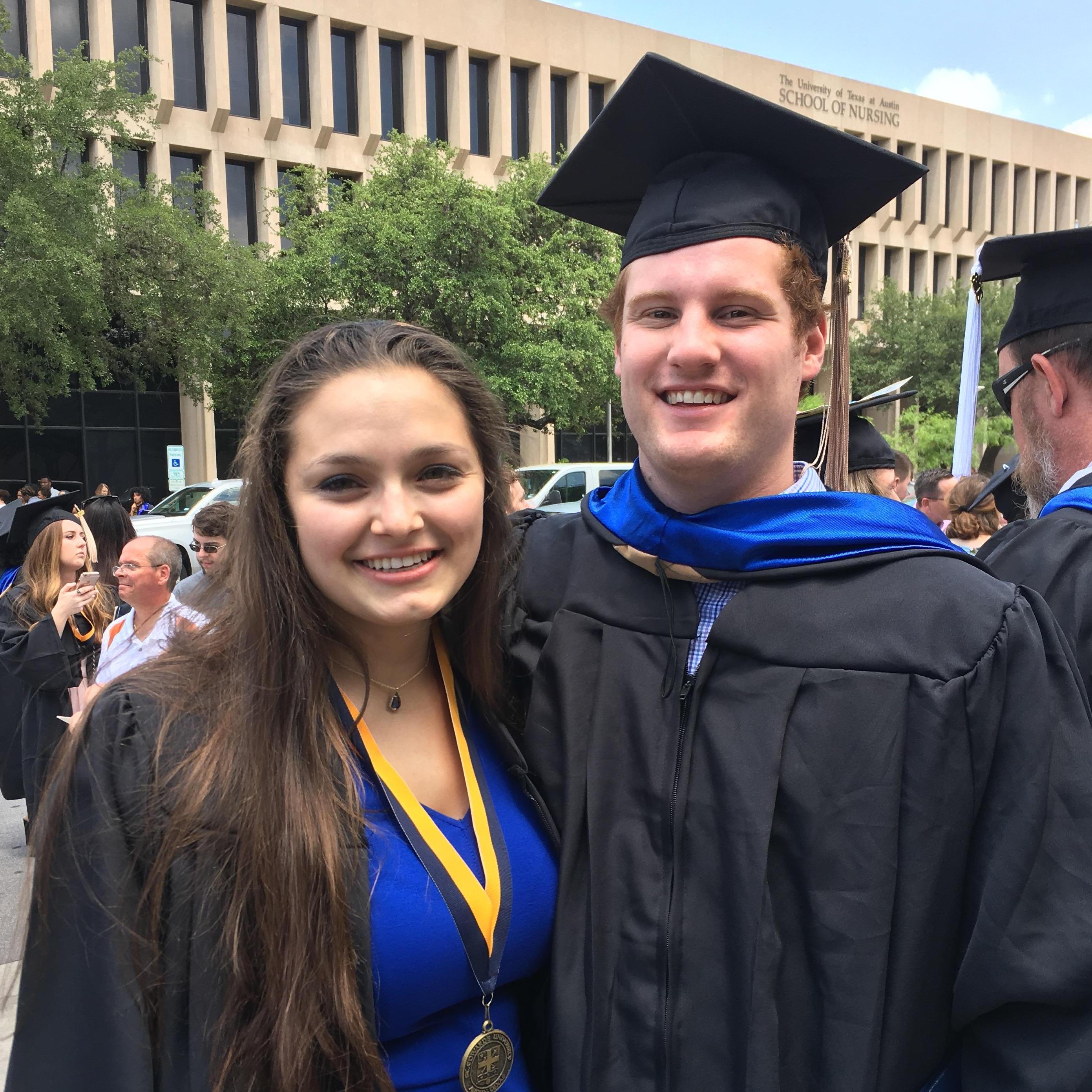 Graduation from St. Edward's University