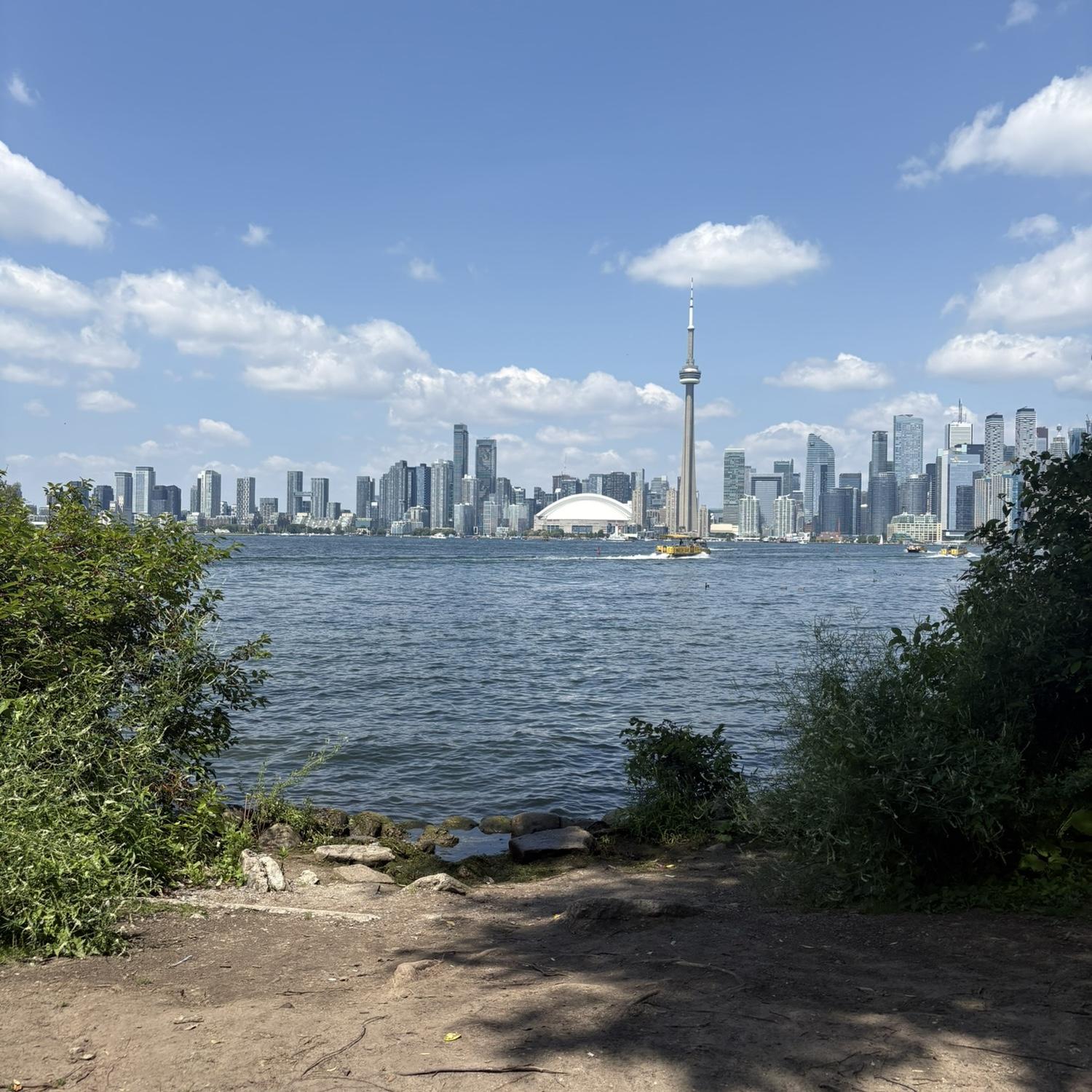 Proposal site! Centre Island located in Lake Ontario
