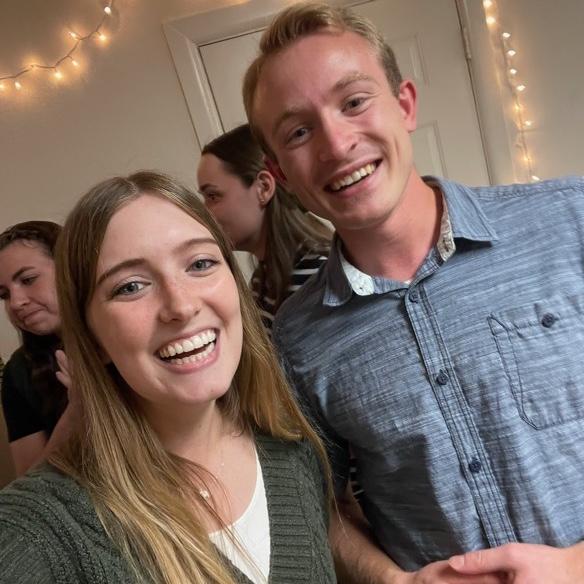 The first time we met! October 24, 2024 on a group date with friends from Ammon's apartment complex