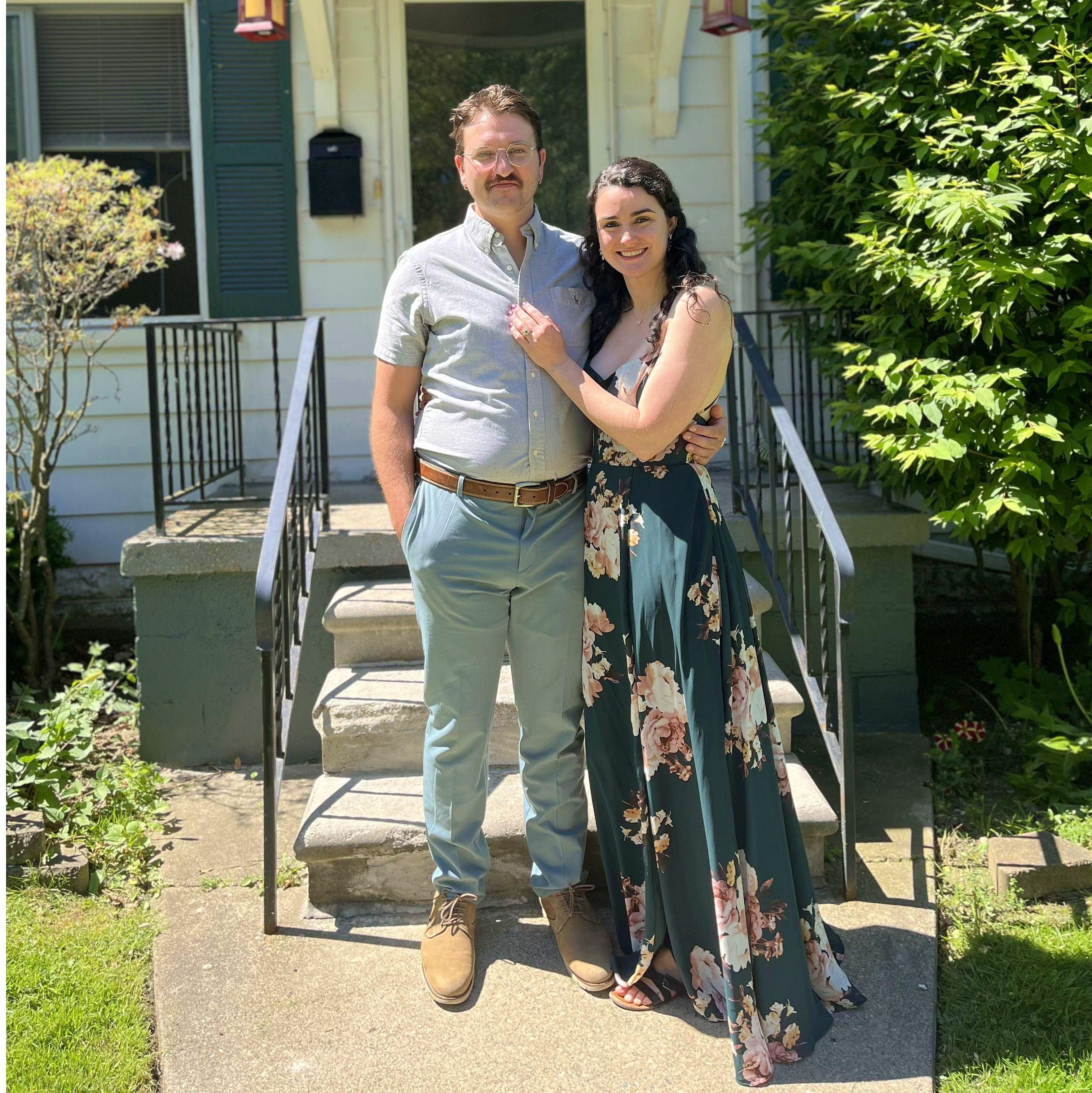June 4, 2022 - Hannah and Harrison get married (the first time!)