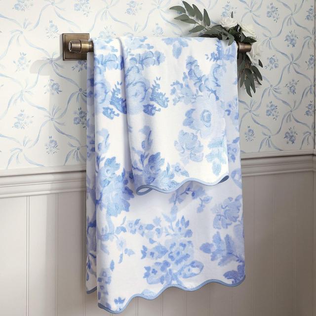 Garden Damask Bath Towel