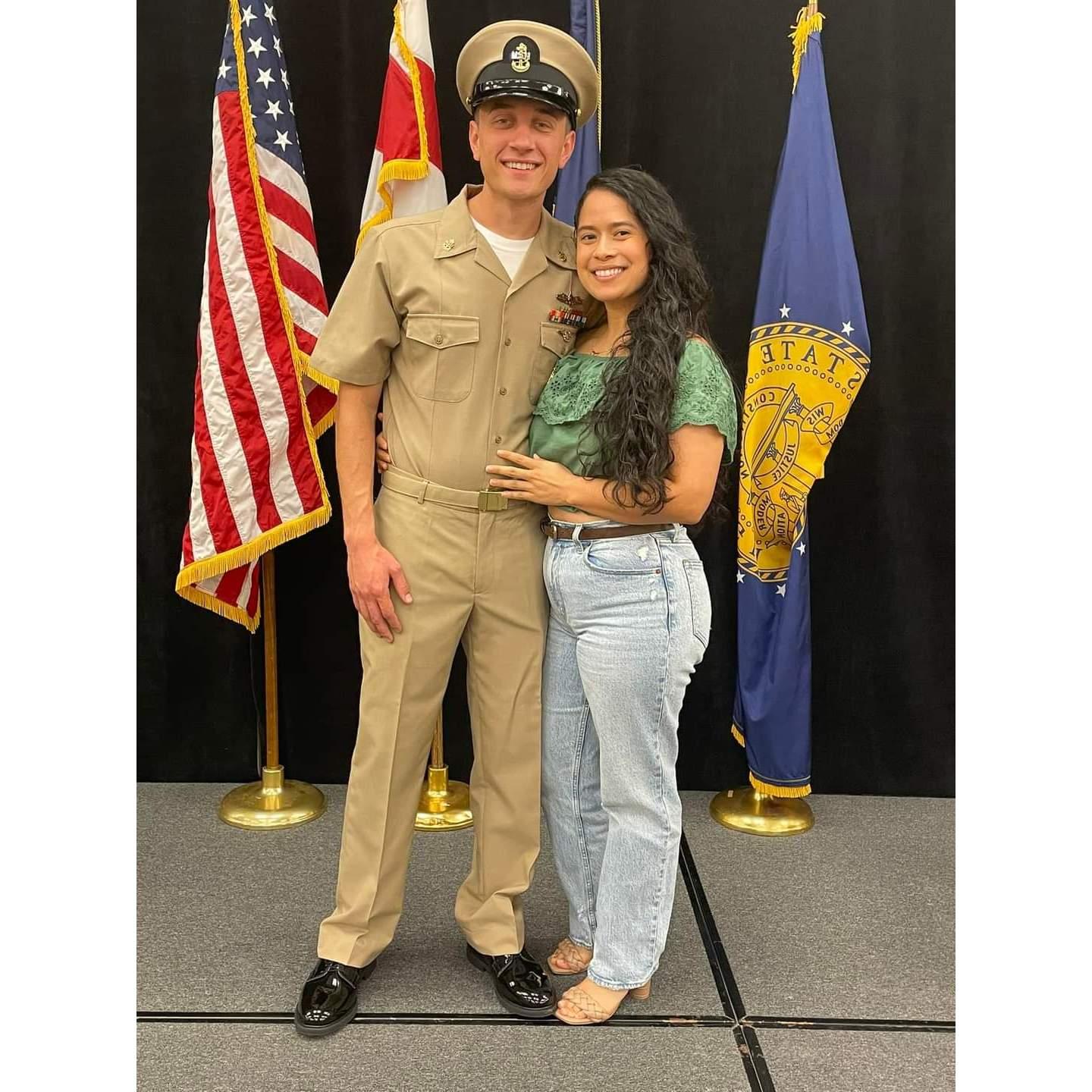 Chief Petty Officer pinning ceremony 2023