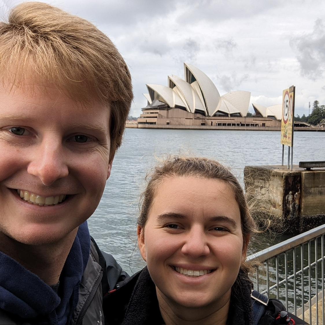Sight seeing in Sydney