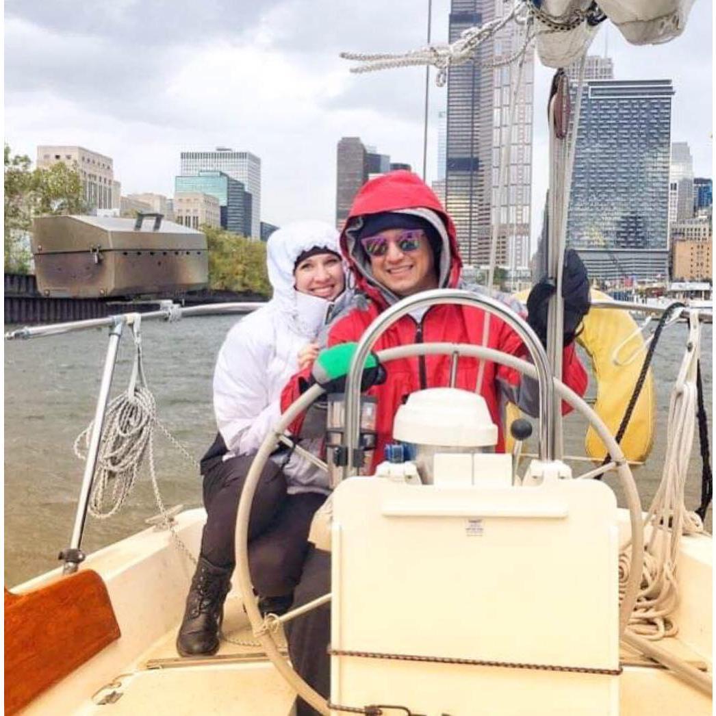 Bringing the boat in for the season, October 2018