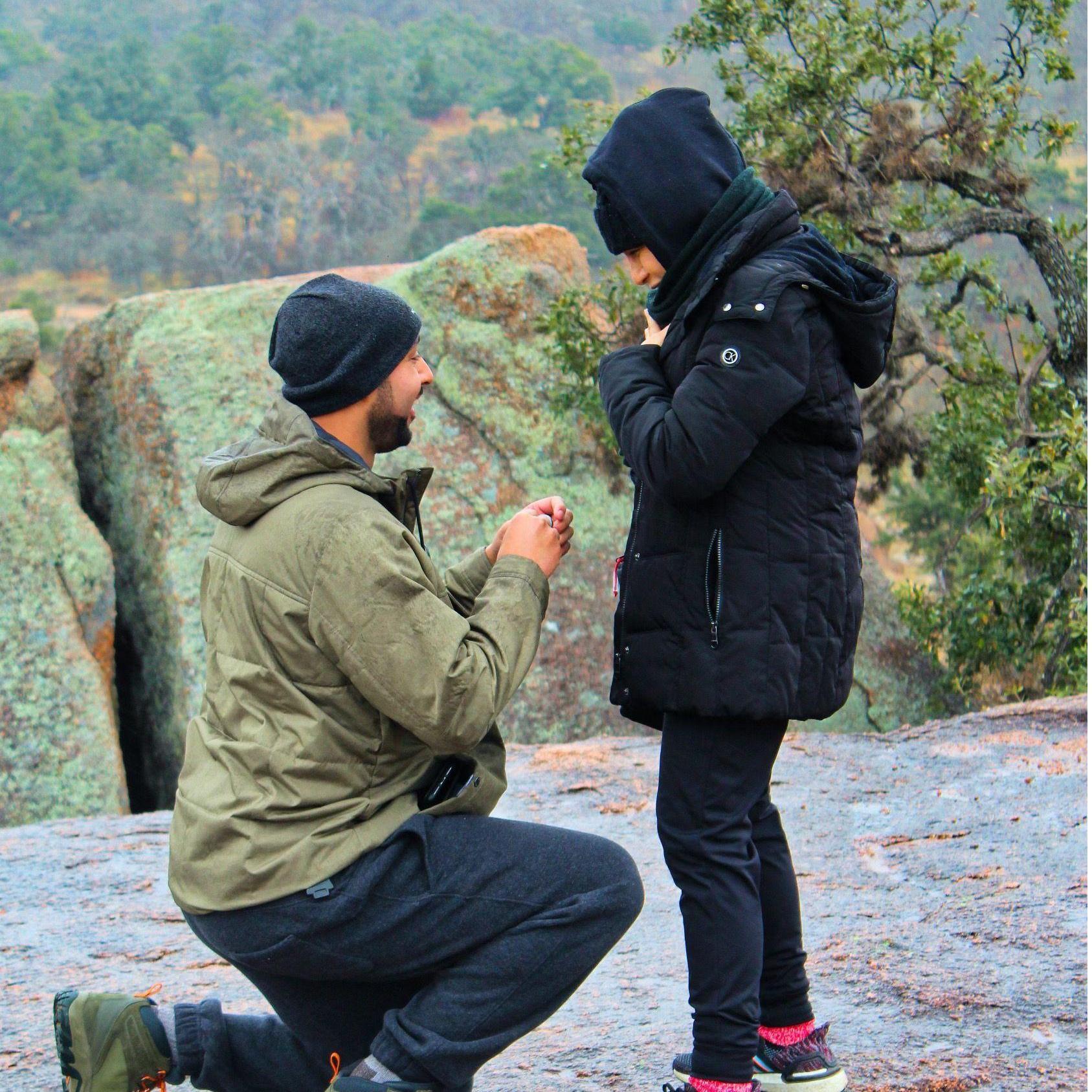 The proposal which she thought was a prank!