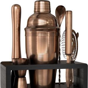 Highball & Chaser Cocktail Shaker Set: Bartender Kit for Home Bar Mixology Cocktail Bar Set Plus E-Book with 30 Recipes