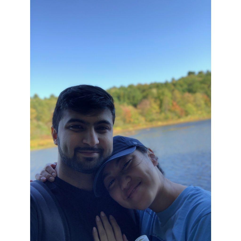 On a hike in Worcester! (2019)