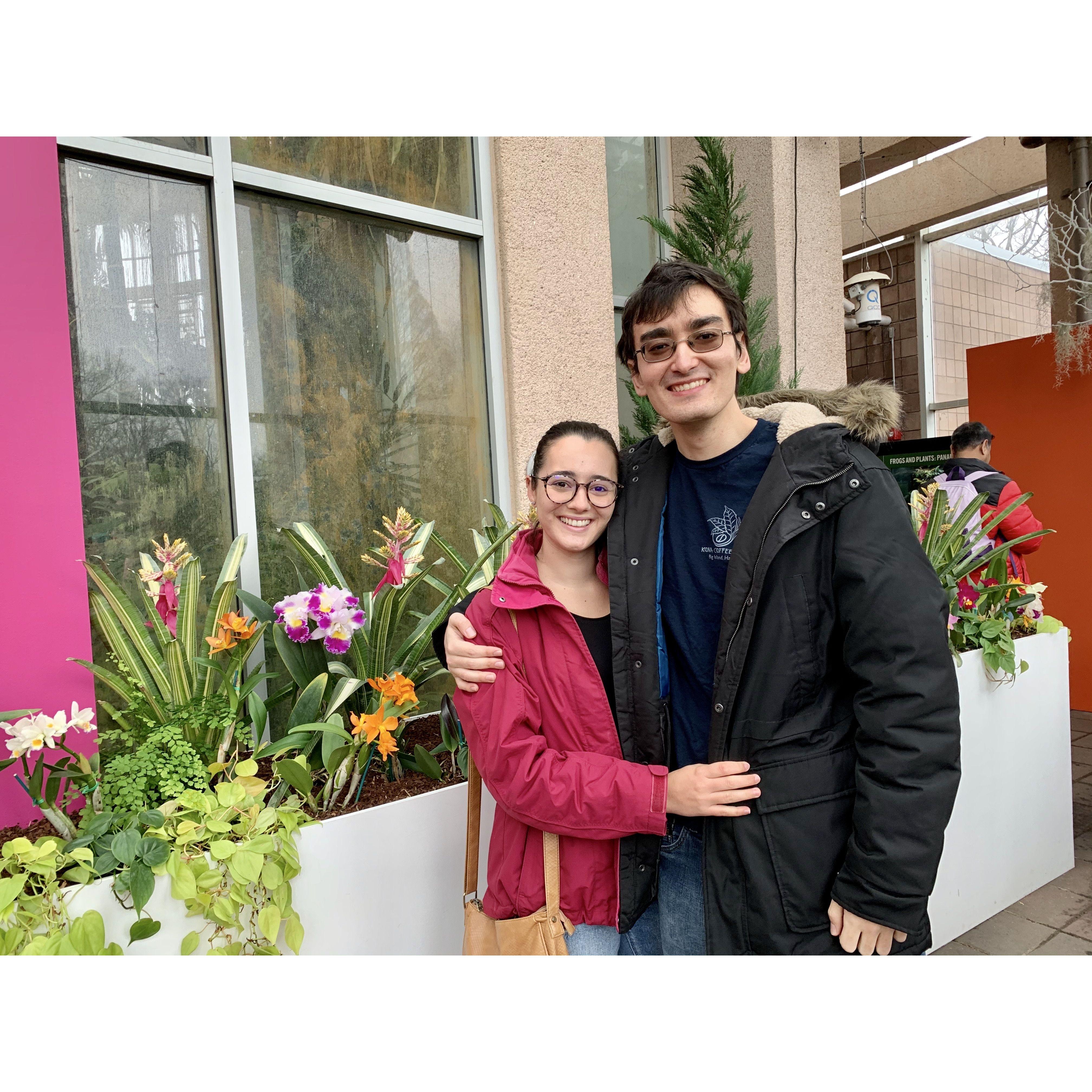 Visiting Ryan in Atlanta for the first time, February 2020