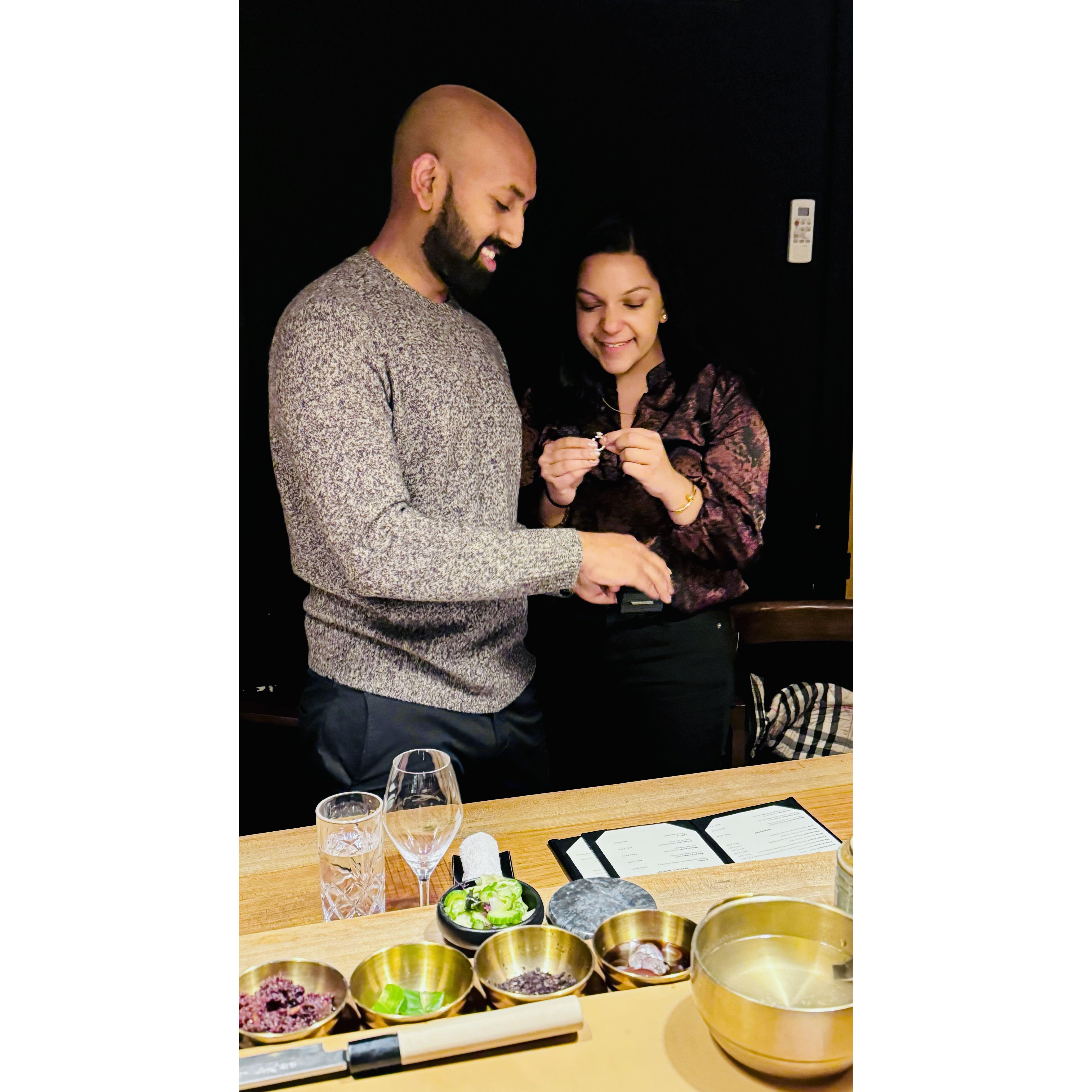 Proposal night!