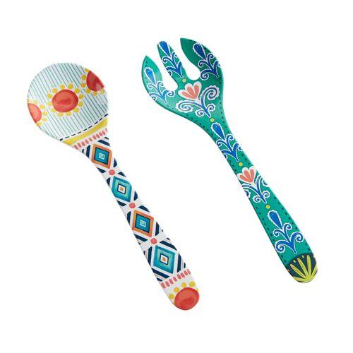 Carnaval Melamine Salad Servers