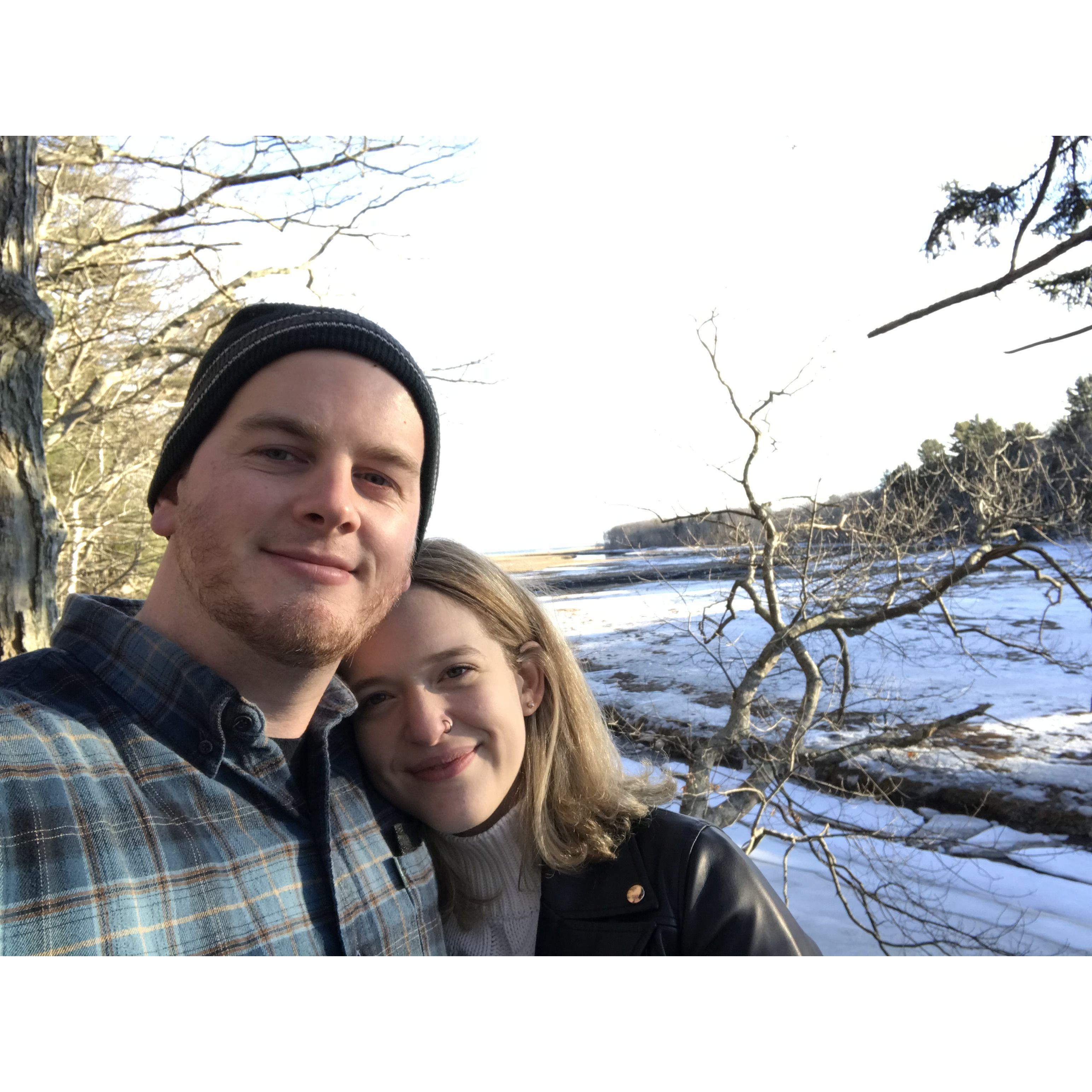 Our first trip together in Kennebunkport, ME