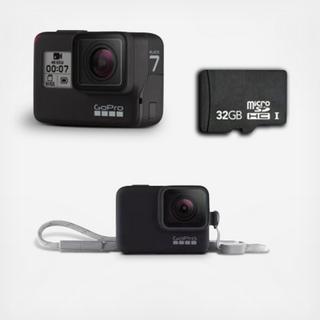 HERO7 Black with Micro SD Card and Sleeve & Lanyard