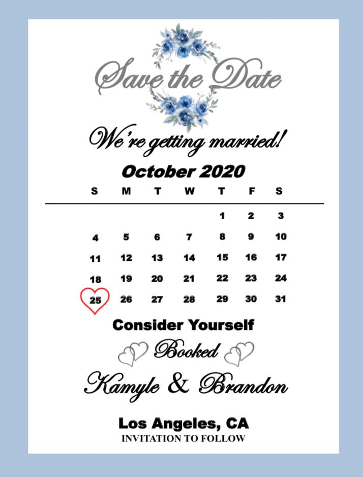 The Wedding Website of Kamyle Glover and Brandon Clarke