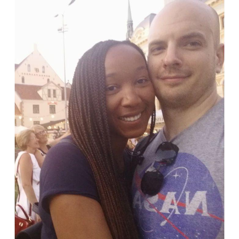 In the Old Town of Riga, Latvia.