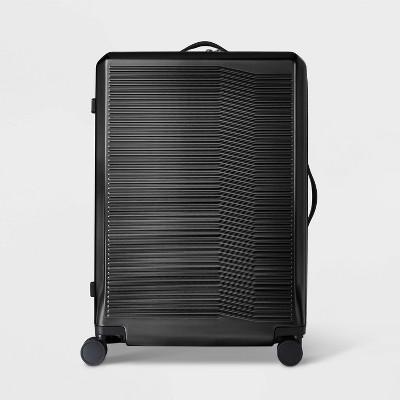 Hardside Large Checked Spinner Suitcase - Open Story™