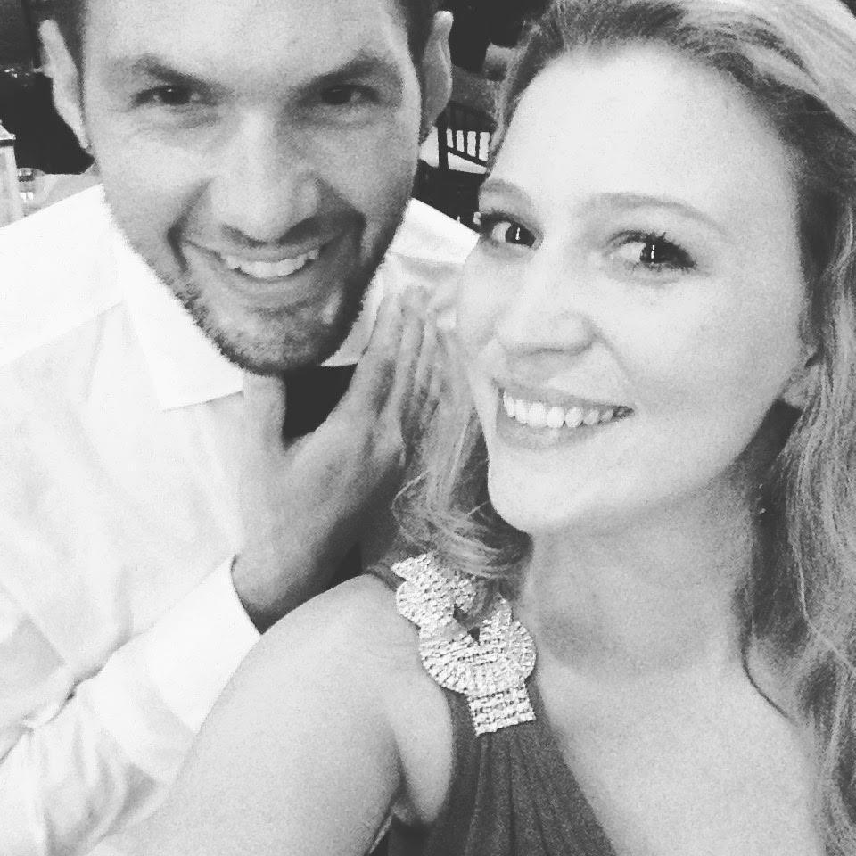 First wedding date! Congrats to Sarah and Dustin (And thanks for introducing us)