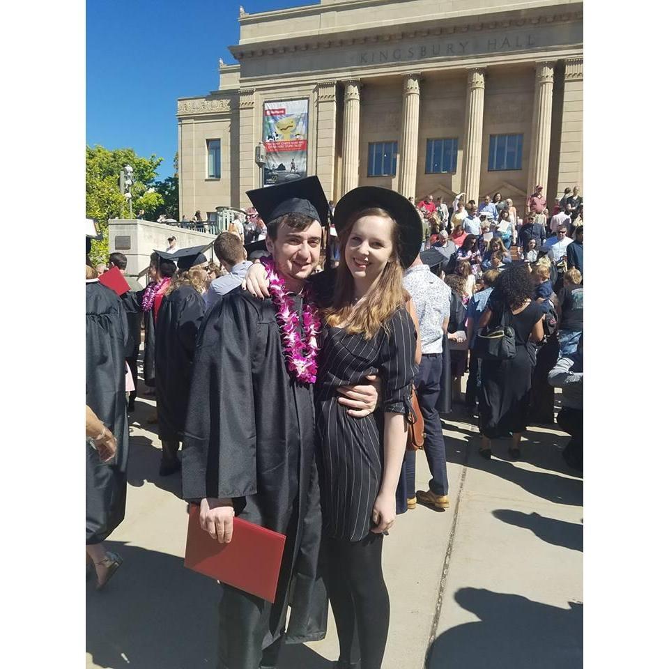 Daniel's graduation from the University of Utah.