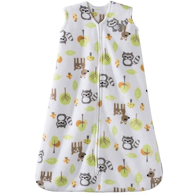 Halo Sleepsack Microfleece Wearable Blanket, Woodland Animal, Medium
