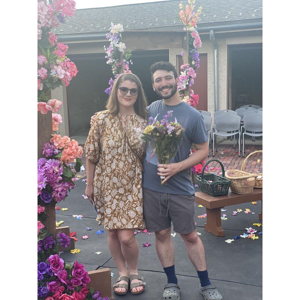 After JP's performance in Much Ado About Nothing, May 2022