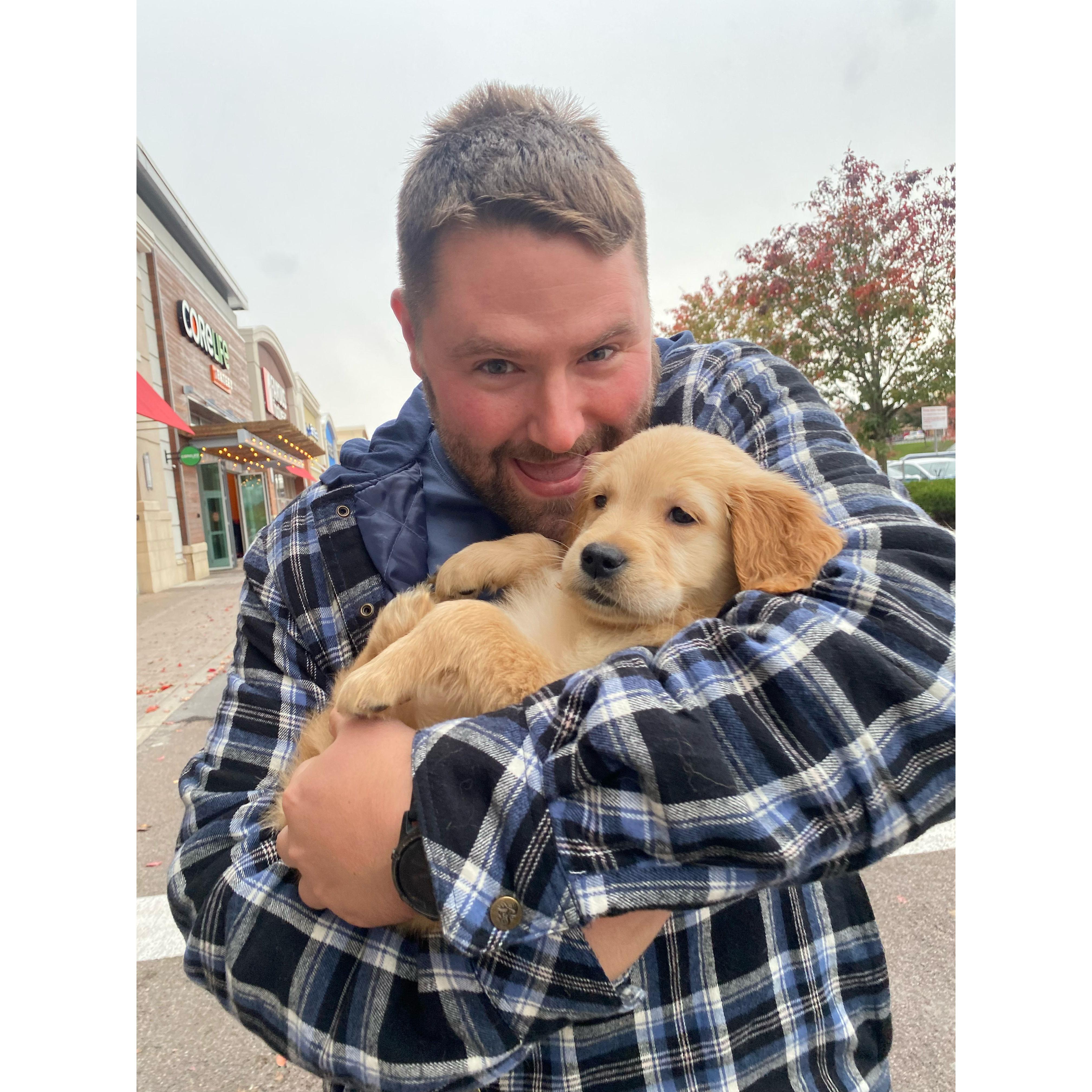 First day with Bailey girl