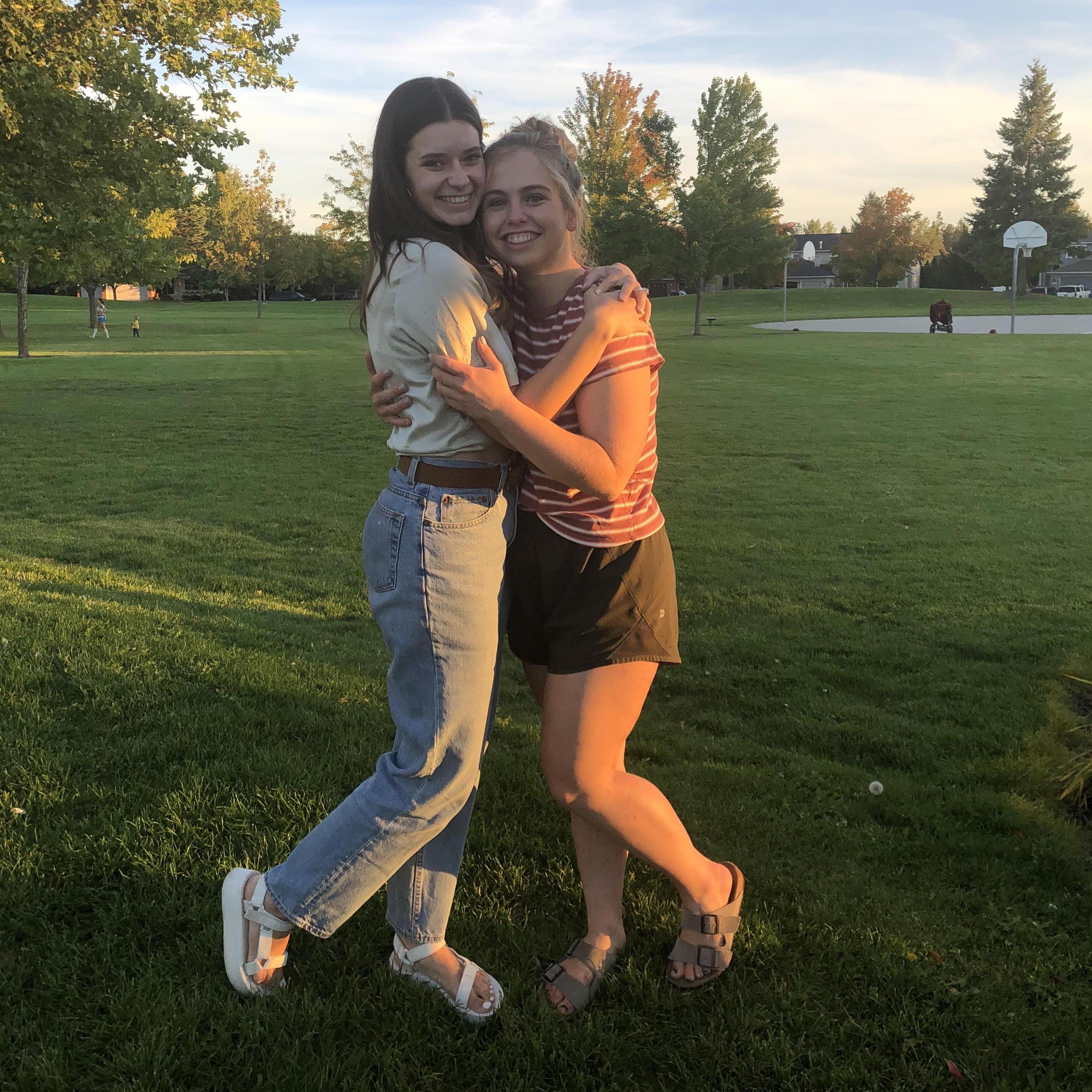 Cousin and friend Kayla Clancy says yes to being a bridesmaid <3