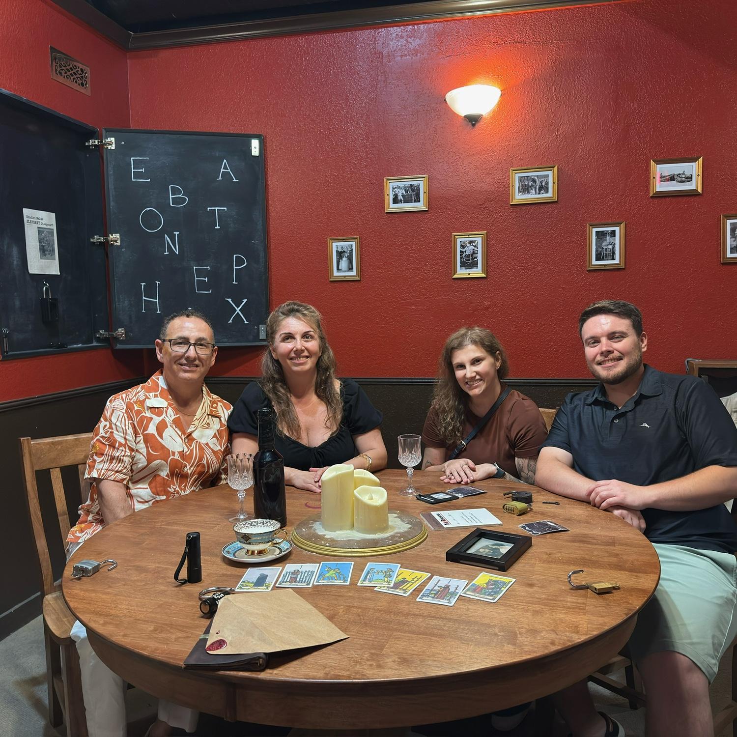 Our first escape room