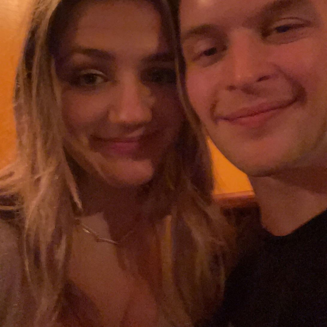 Our first photo together, babies!!