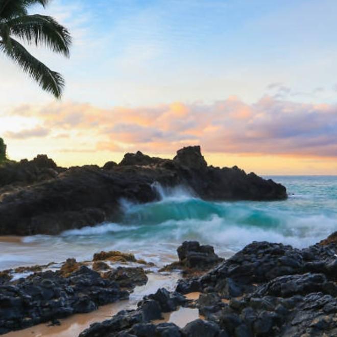 Makena Beach, Secret Cove