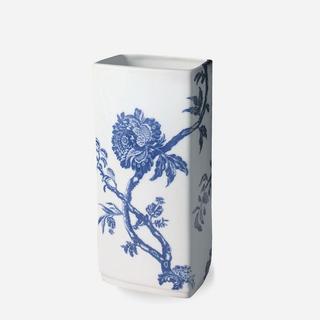 Arcadia Blue Rectangular Vase