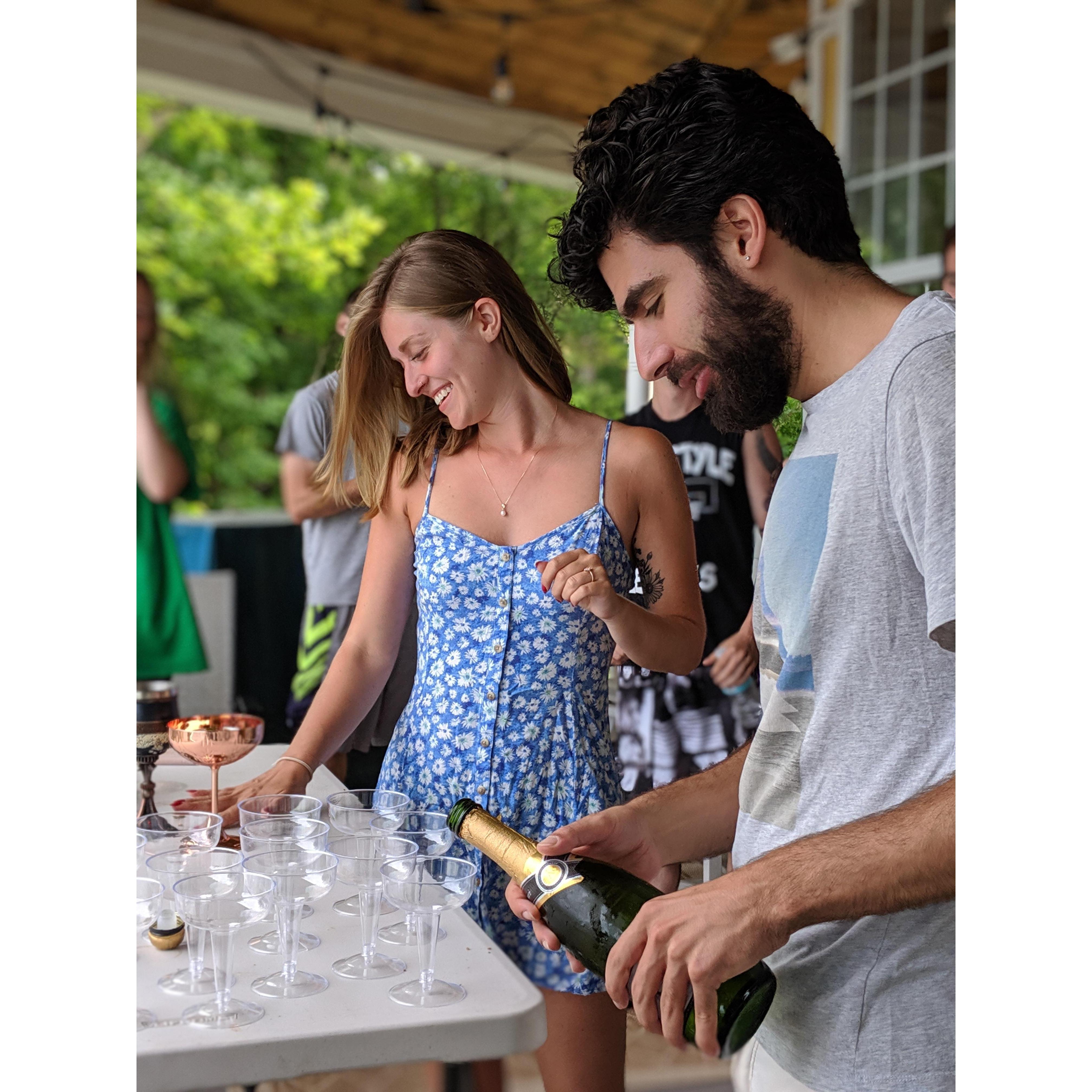 Engagement Toast 2019