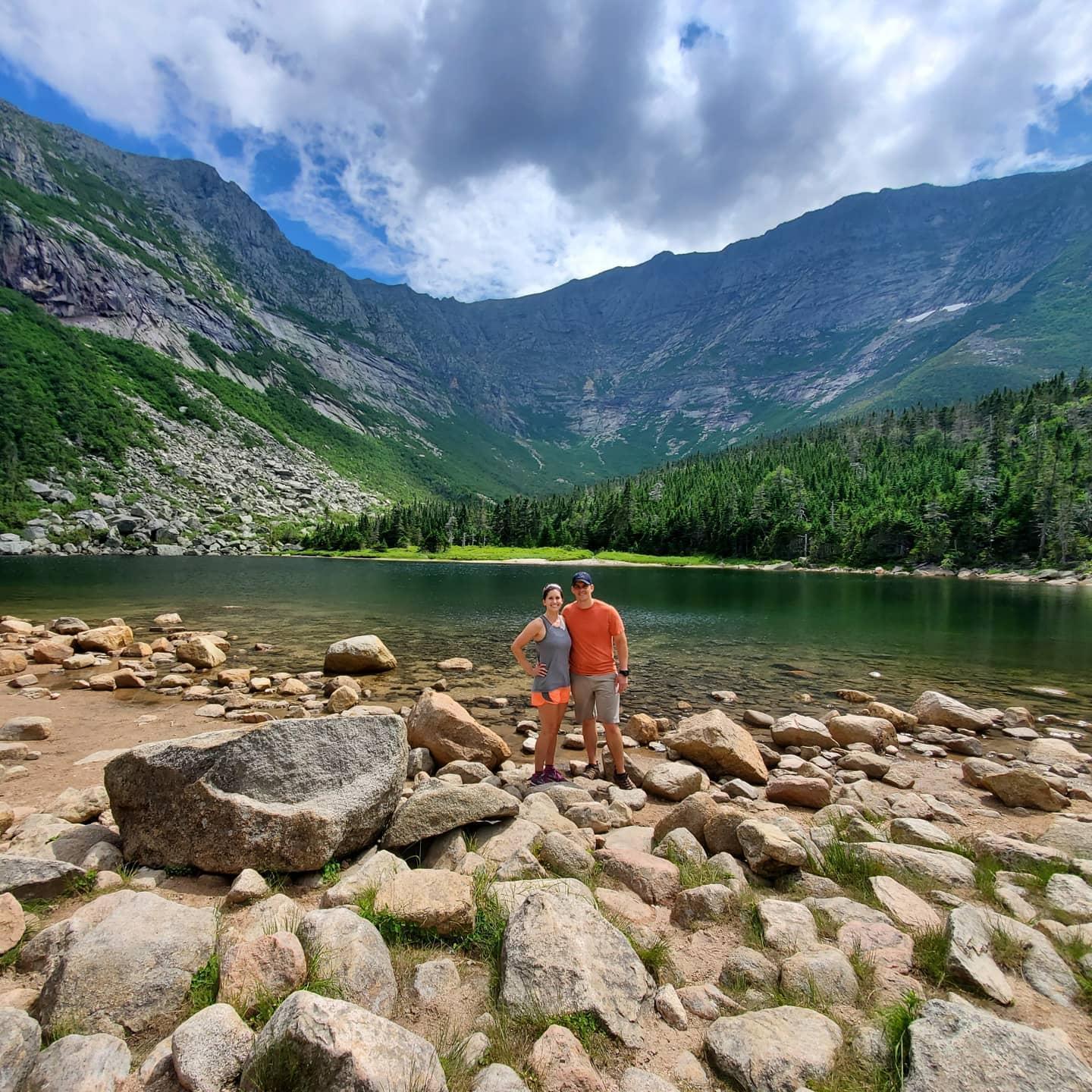 Chimney Pond in the bowl of Mount Katahdin