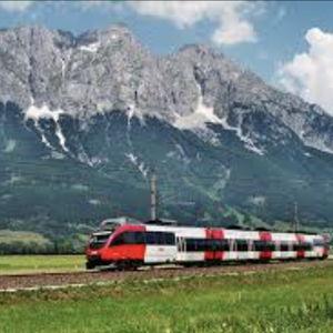 Train from Slovenia to Austria