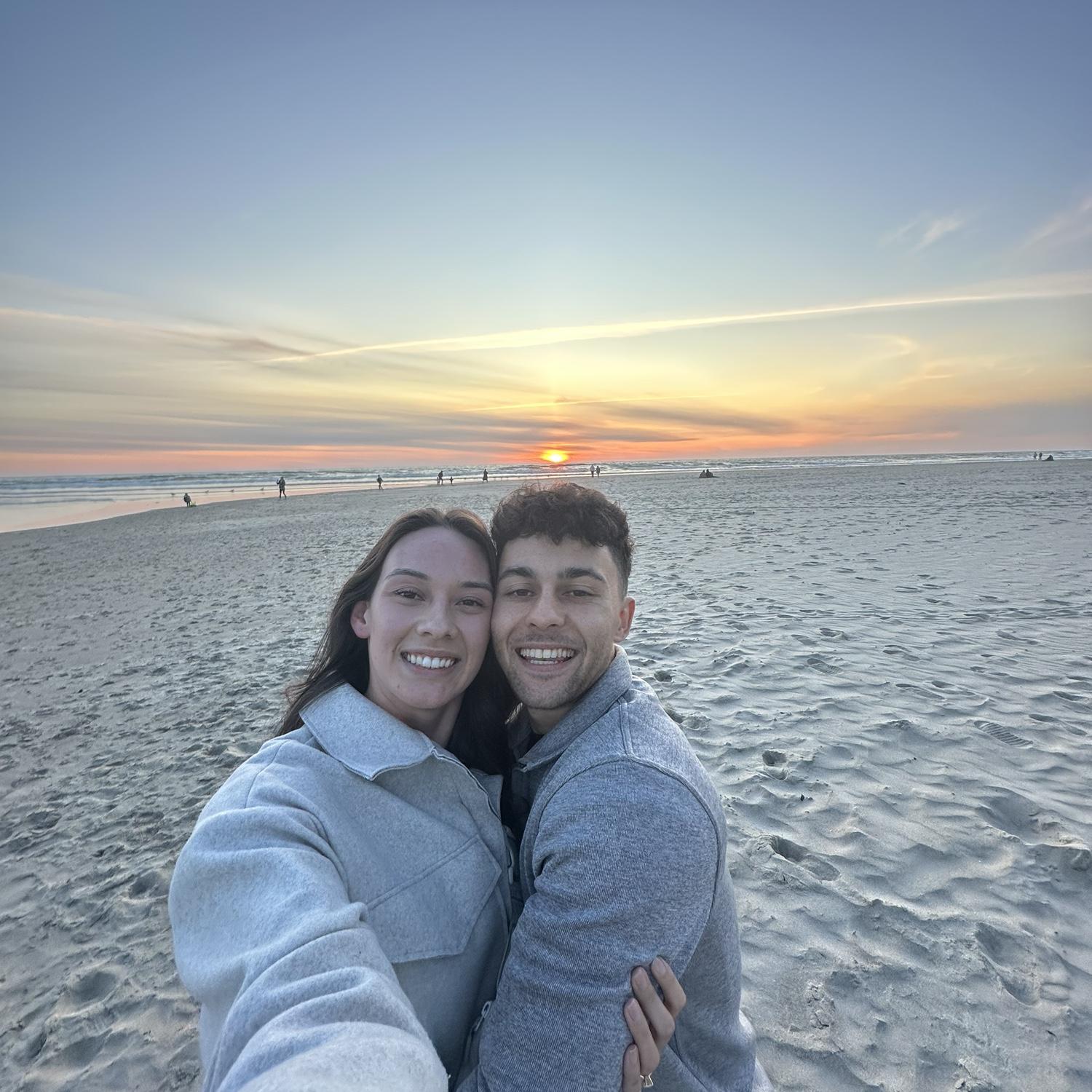 6 year anniversary Lincoln City beach trip!