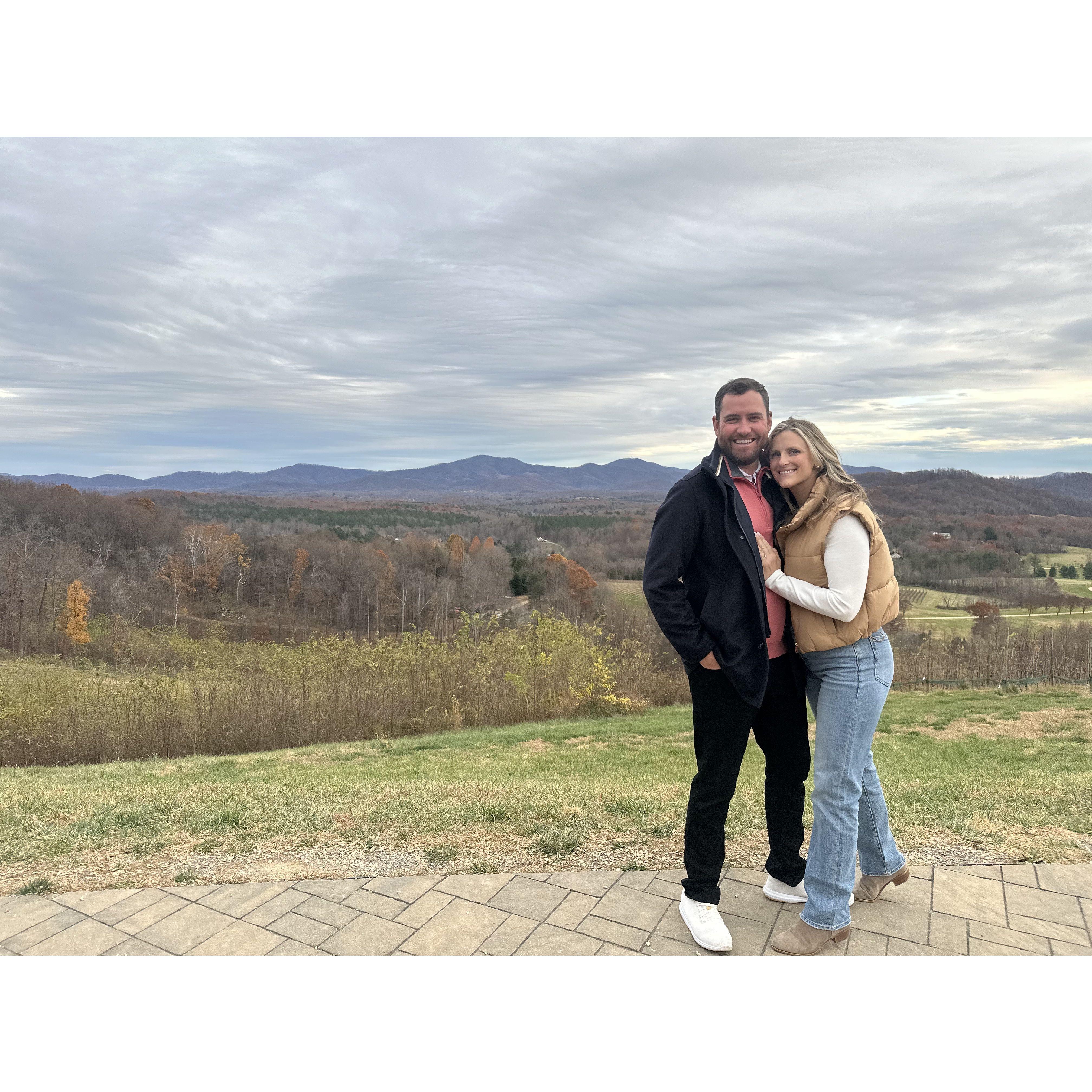 Mount Ida Winery - Charlottesville Virgina - Thanksgiving week 2024