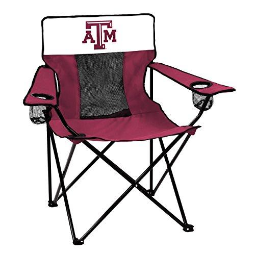 Collegiate Folding Elite Chair with Mesh Back and Carry Bag