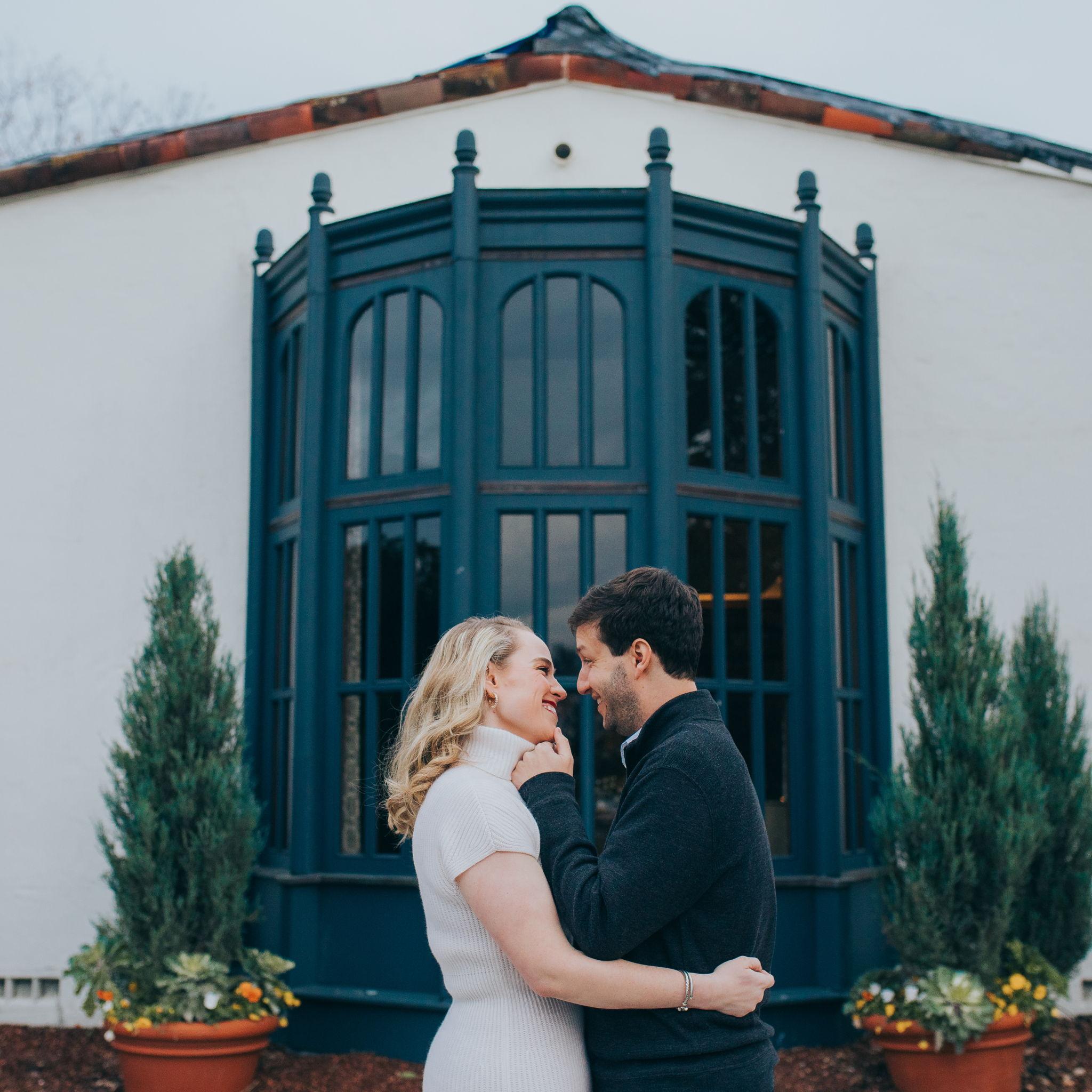Engagement Session at the Arboretum