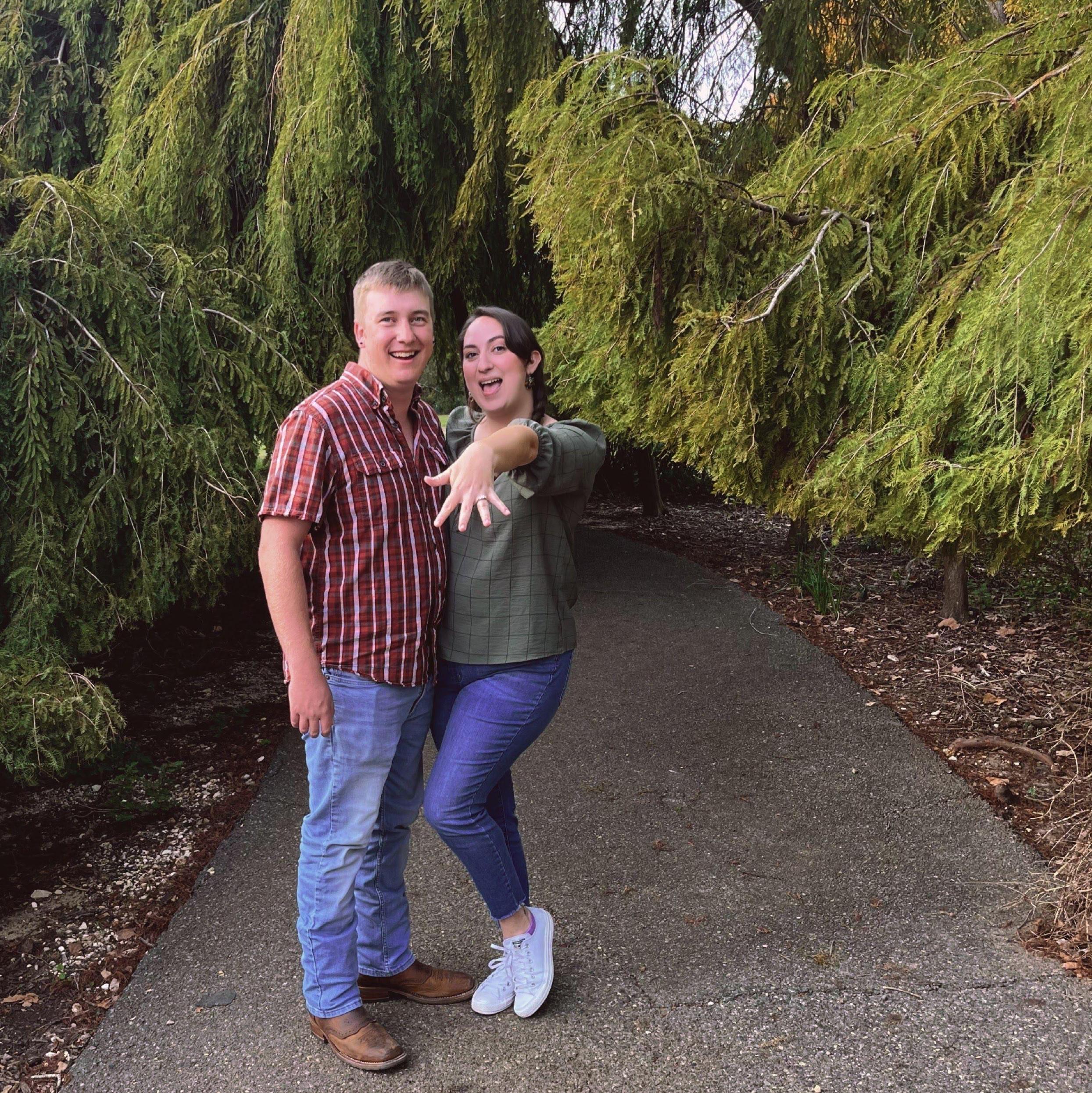 Of course, Mikaela said yes! We took more pictures throughout the gardens in Nacogdoches, Texas on October 21, 2023.