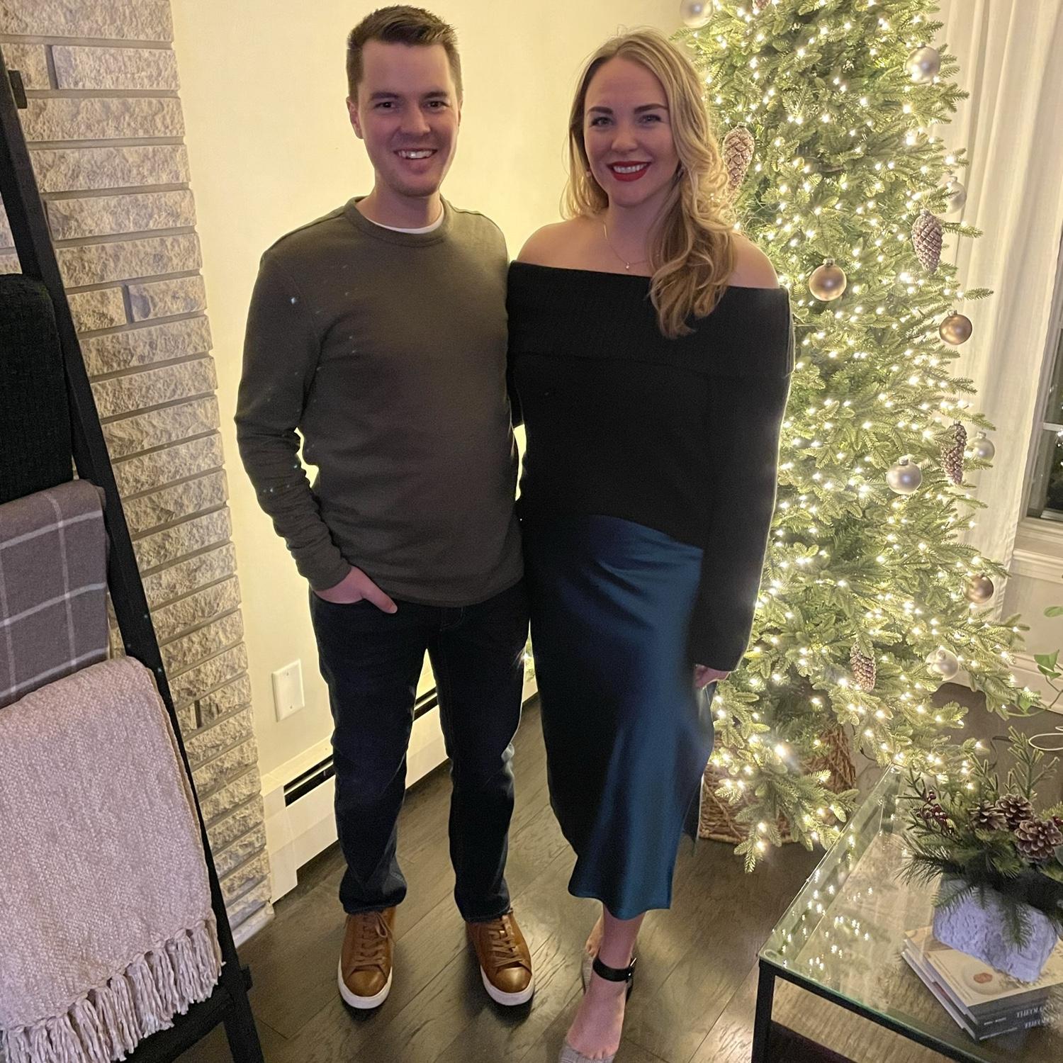 Ian moves to Pittsburgh! First Christmas living together. December 2023.