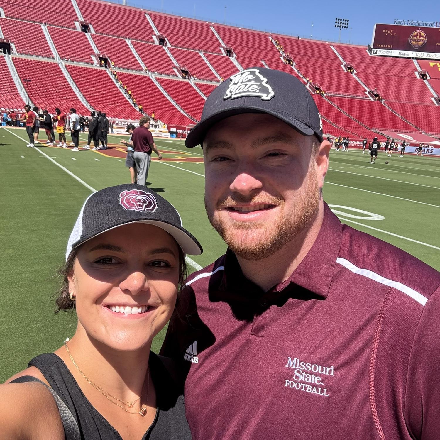 Trip to Los Angeles for Missouri State’s first game of the 2025 season