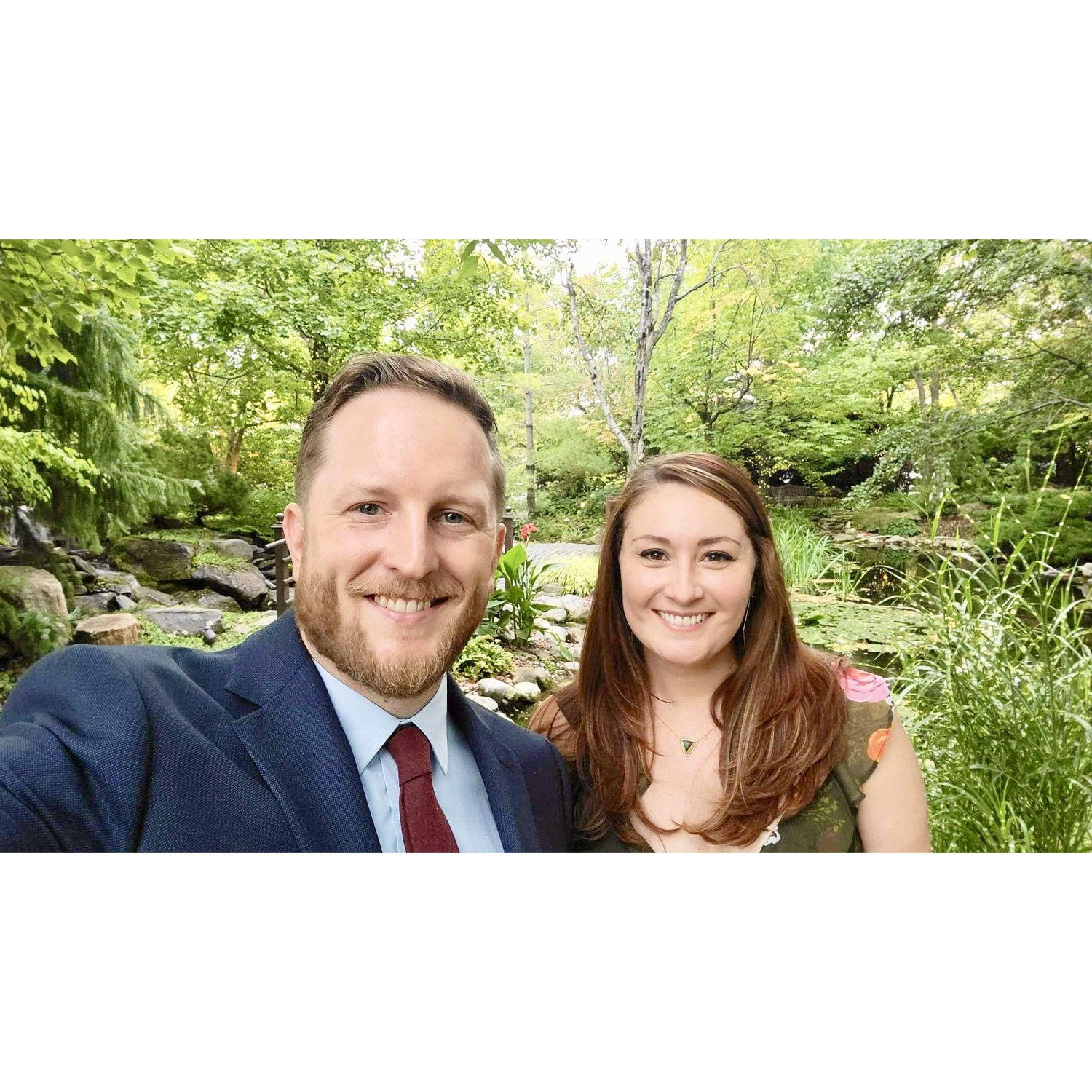 At a friend's wedding