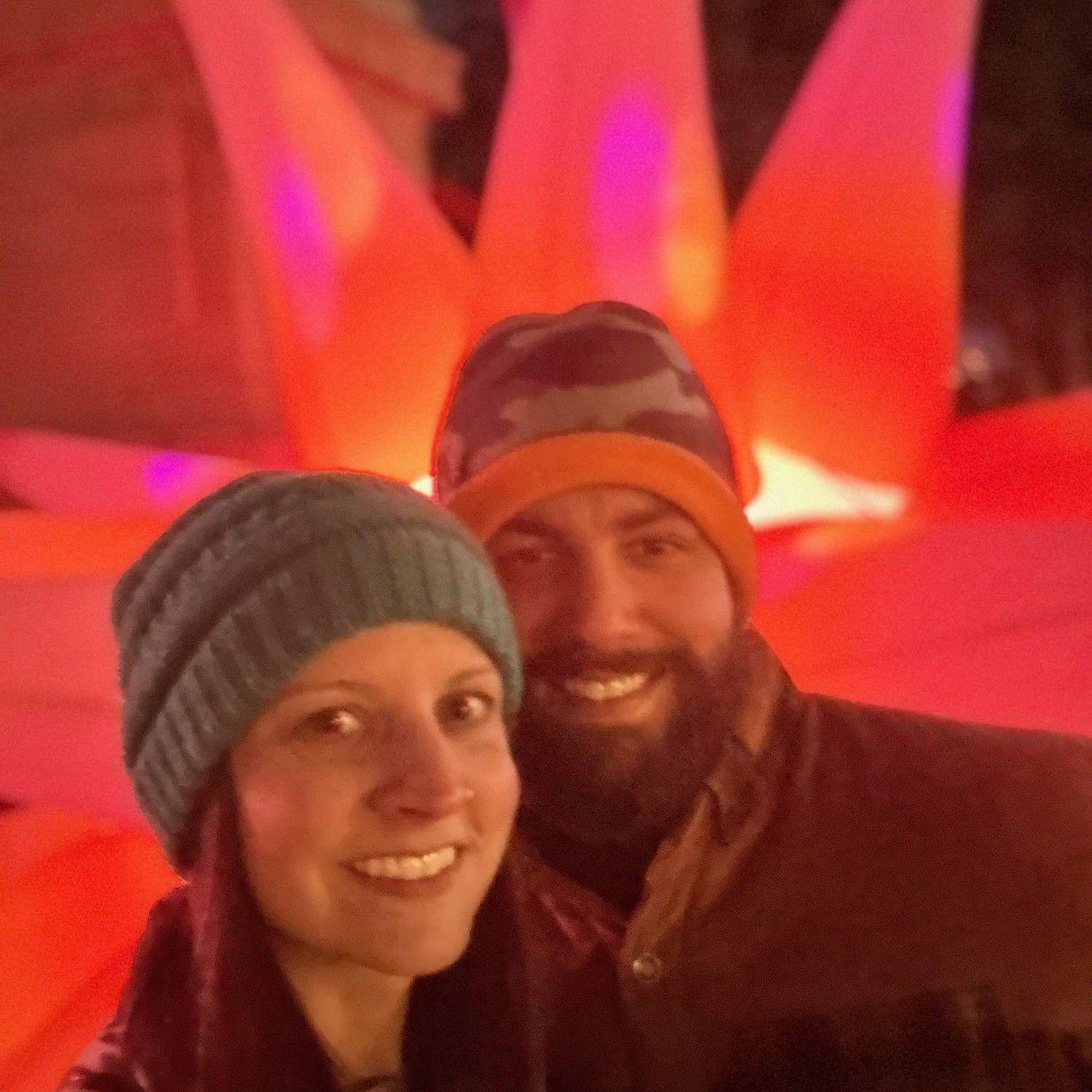 This was our first weekend trip away together