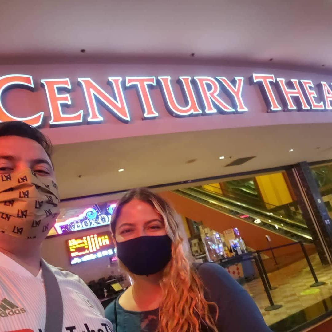 when we drove over 400,000 feet to watch a movie in theatres