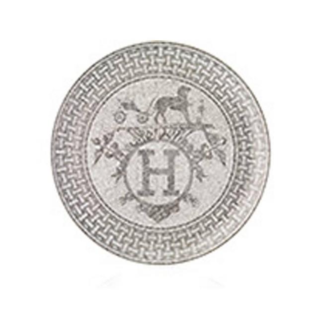Hermès Mosaique Au 24 Platine Tart Platter