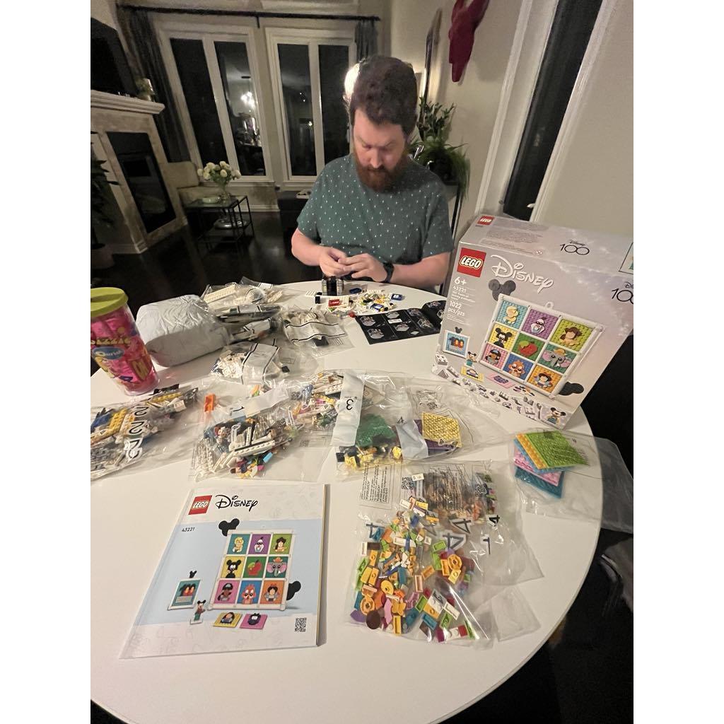 one of our many date night traditions - building lego together