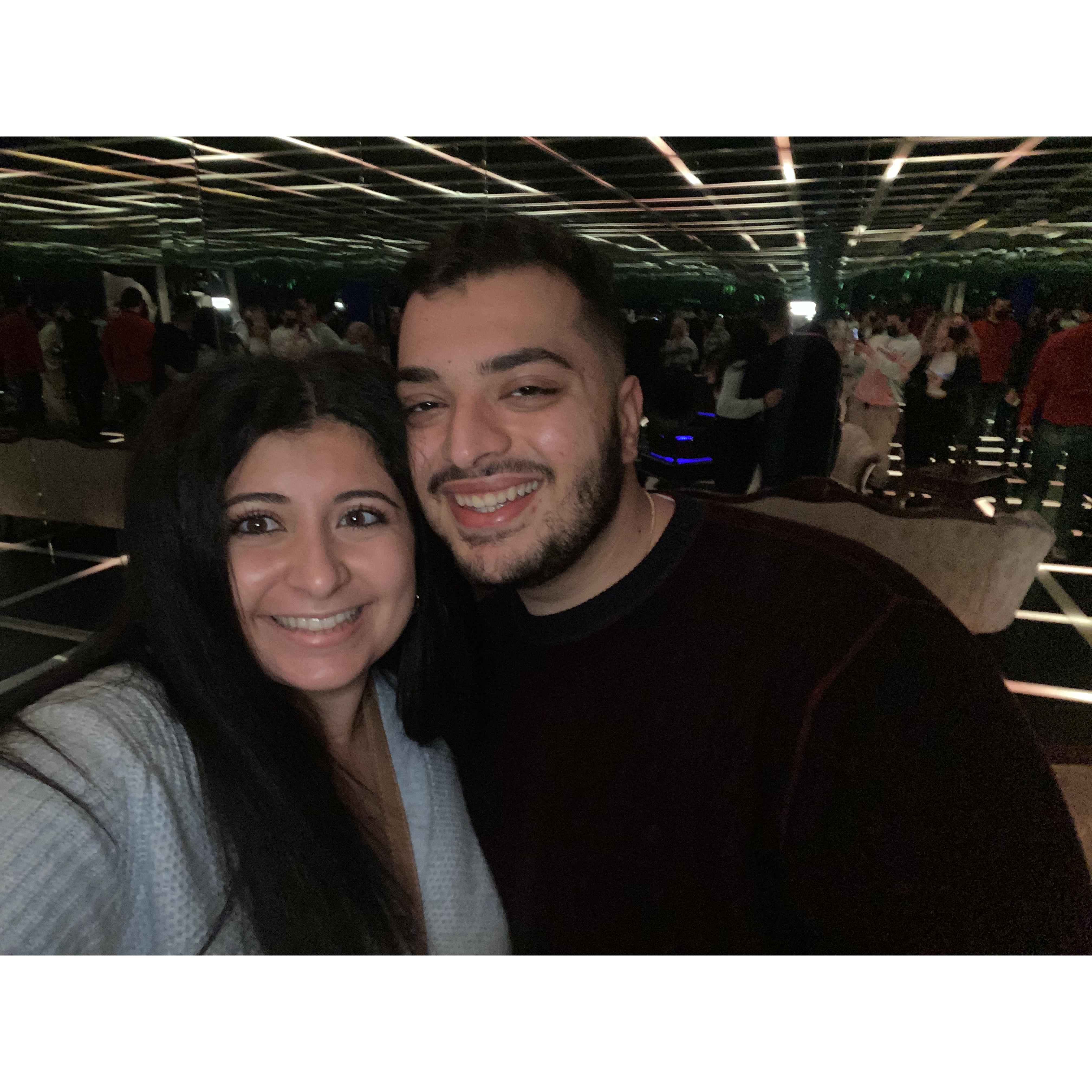 Our first date